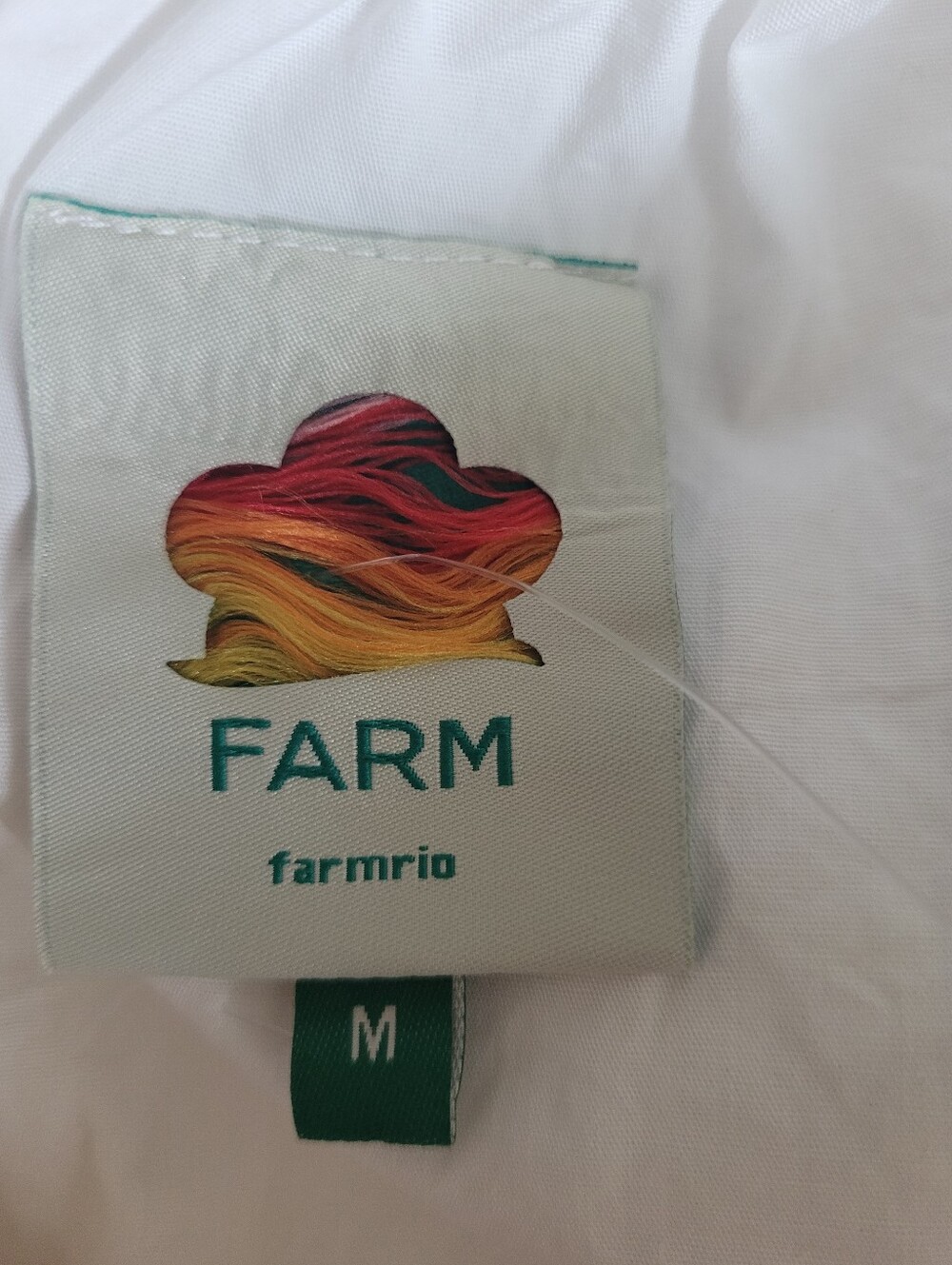Farm Rio 100% Linen Embroidered Midi Dress. Retail Price $398 - Picture 8 of 9